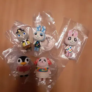 동물의 숲 피규어 15개 세트 동숲 모동숲