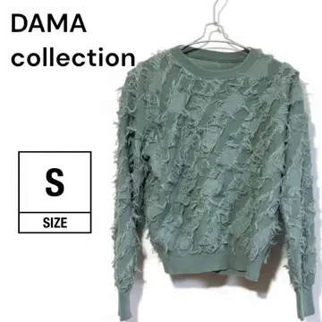 [새상품급] DAMA collection 디자인 프린지 니트 사이즈 1