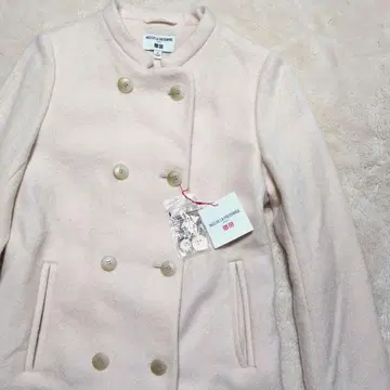 INES DE LA FRESSANGE 피코트 S 사이즈 라이트 핑크