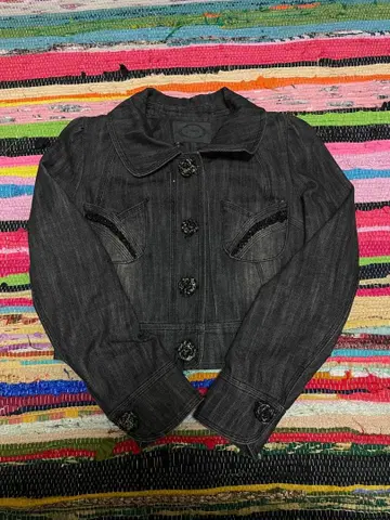 다크 데님 자켓
