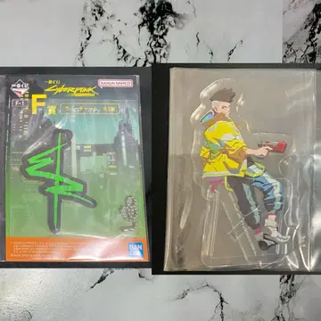 사이버 펑크 cyberpunk 제일복권 아크릴 스탠드 러버 참 2