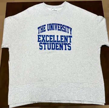 CIAOPANIC TYPY 칼리지 로고 오버 사이즈 슬릿 맨투맨