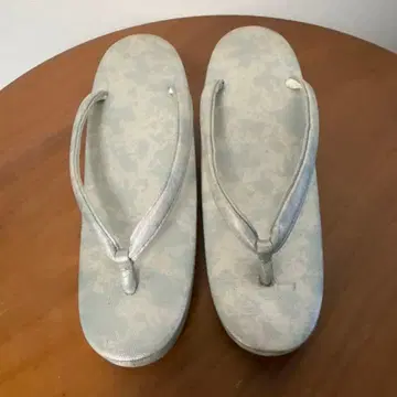 나가라쿠 일본 의류 조리 블루/실버 24cm