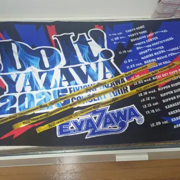 YAZAWA 2025 콘서트 타월 도쿄돔!! 금 테이프 포함!