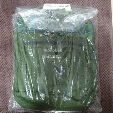 몽벨 mont-bell 트래블 파우치 L 보이 스카우트 타임 그린