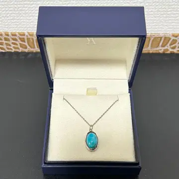 [ 새상품급 ] 아가트(agete FIRST) 목걸이 터콰이즈