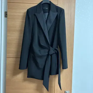 리본 테일러드 자켓 한국 패션