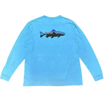 파타고니아 롱 슬리브 레스폰서빌리티 워터 트라웃 롱 T