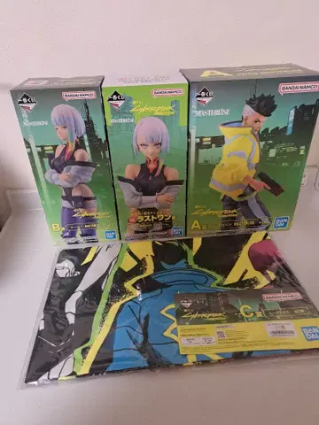 제일복권 사이버 펑크 A상 B상 C상 라스트 원상 4점 세트