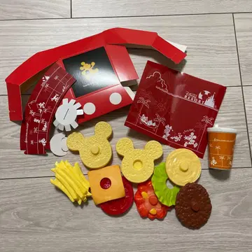 도쿄 디즈니 리조트 파크 후드 미키 브레드 샌드 햄버거