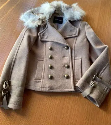 VIVAYOU 골드 버튼 코트