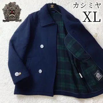 레어 VAN JACKET  울 피코트 안감 체크