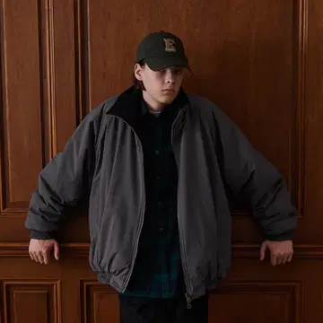 BONBON EviStub 리버서블 플리스 자켓 B1410