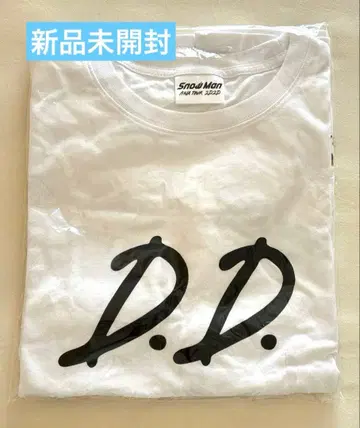 [ 미개봉 새상품 ] SnowMan ASIA TOUR 2D.2D. 티셔츠