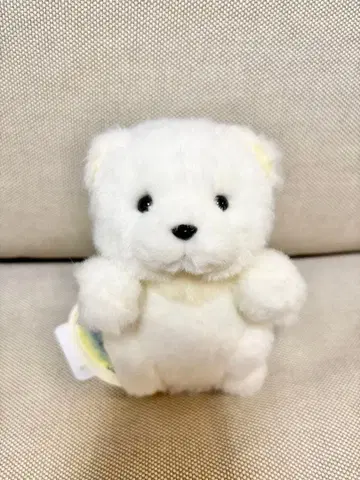 [ 새상품 ] 타케노코 조이풀 메이트 곰 화이트 시로쿠마 봉제 인형 곰