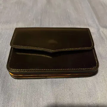 Bridle 카프레더 코인 케이스 블랙