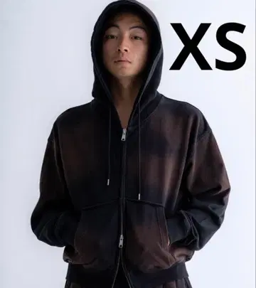 [ SINSS ] 헤비 웨이트 더블 지퍼 후디 (짧은 기장)