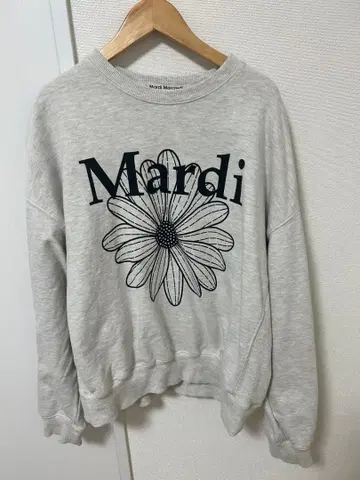 mardi 맨투맨 그레이