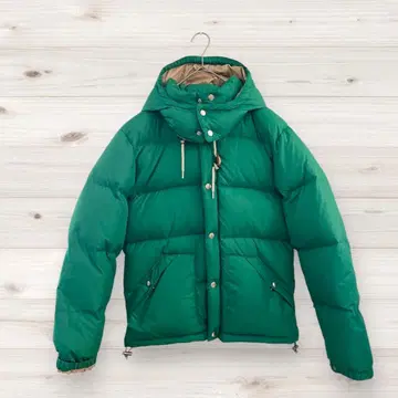 [ URBAN RESEARCH ] 후드 부착 다운 자켓 그린 L 사이즈