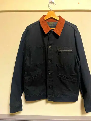 캐주얼 자켓 블랙 코듀로이 옷깃