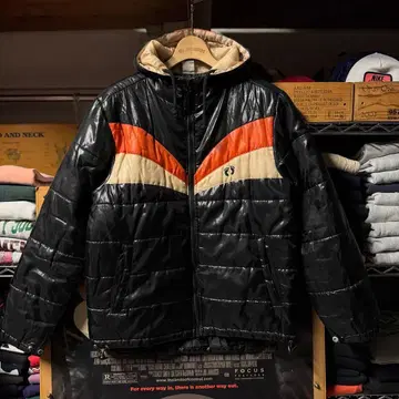 기무라 타쿠야 서퍼용 HANGTEN 한텐 충전솜 블루종 후드티 광택