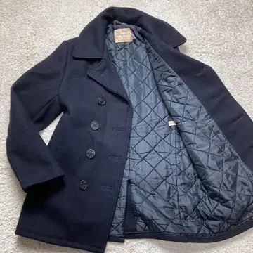 Schott 샷 740N USA제 38 퀼팅 피코트