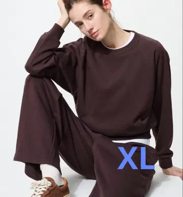 [ 미사용 새상품 ] 유니클로 맨투맨 크롭 셔츠 XL 사이즈