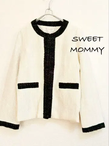 [ 미사용 새상품 ] SWEET MOMMY 노카라 자켓 M 사이즈