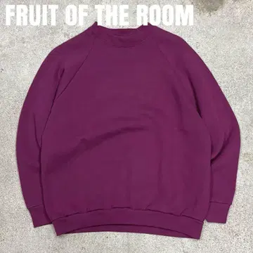 *8301 00s 90s 프룻 오브 더 룸 래글런 무지 맨투맨