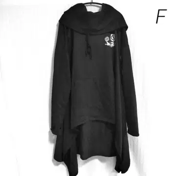 1 NieR 변형 후드티 블랙 긴팔 후드 블랙 서브컬처 계열