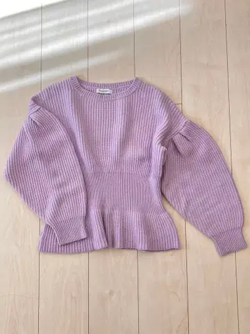 스픽 앤 스팬 퍼플 니트