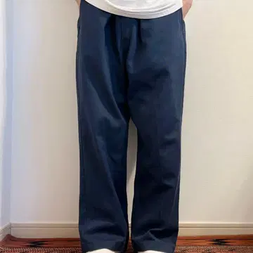 00s USA Dickies 874 워크 팬츠 네이비 센터 프레스