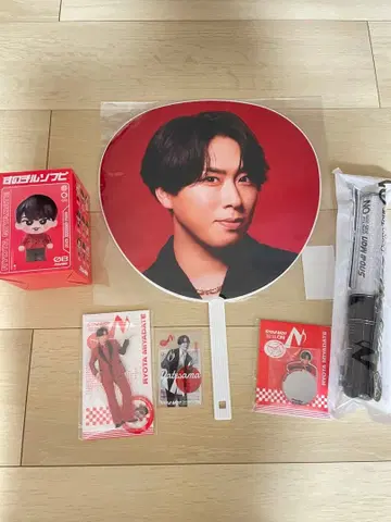 snowman ON 굿즈 미야타테 료타 부채 소프트 비닐 응원봉