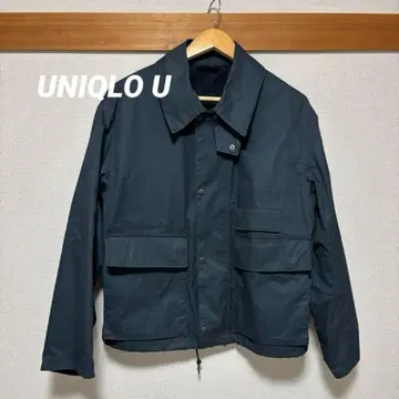 [ 미사용 새상품 ] UNIQLO U 유틸리티 숏 블루종 M 사이즈