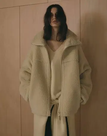 etretokyo 리버서블 보아 블루종