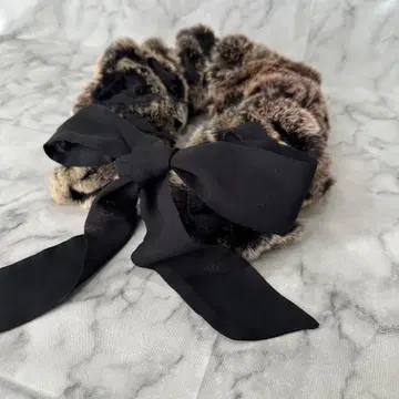 퍼 트리밍 머플러 티펫 머플러 스톨 탈부착 카라