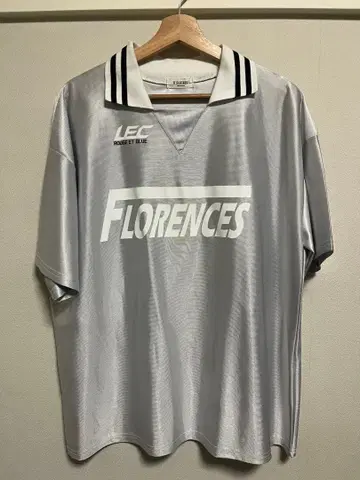 플로렌세스 로고 T셔츠 실버