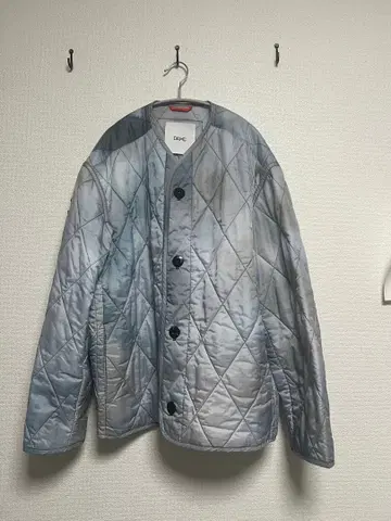 OAMC 블루 그레이 퀼팅 자켓