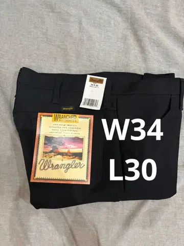 [ 새상품 ] 랭글러 런처 드레스 청바지 블랙 사이즈 W34 L30