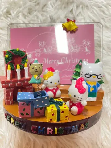 [ 미사용 ] 헬로키티 크리스마스 포토 스탠드 사진 액자