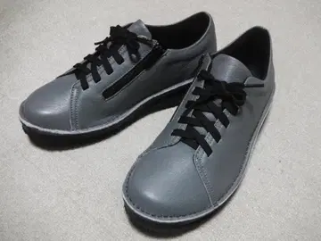 돌체 워킹 신발 가죽 사이드 지퍼