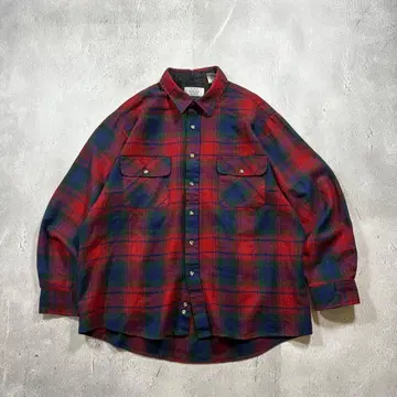 80s Sears Acrylic Flannel Shirt