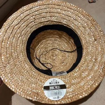 밀짚모자 빨간색 리본 포함 정품