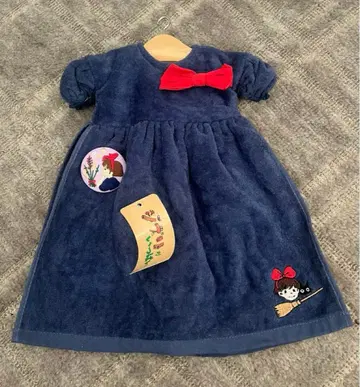 마녀 배달부 키키 드레스 원피스 타월 자수 배지 지브리