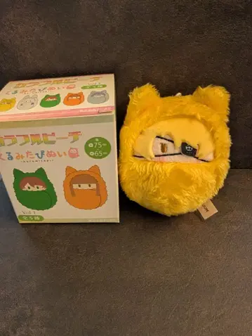 컬러풀 피치 타츠룬 쿠루미타피누이 봉제 인형 마스코트 키링