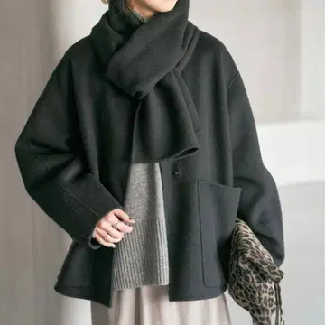 새상품 Spick and Span 비버 토트 세트 코트