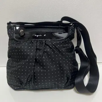 아네스베 숄더백 도트 에나멜