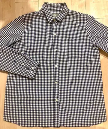 THE NORTH FACE 깅엄 체크 패턴 셔츠 XL