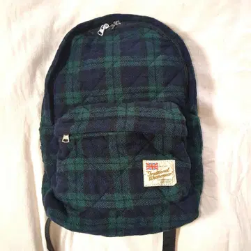 Traditional Weatherwear 체크 무늬 퀼팅 백팩