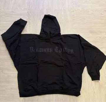 yeezy gosha 후드티 블랙 블랙 kanye 짧은 기장 HD-01